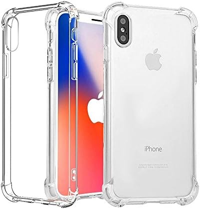 iPhone X Case， iPhone X Edition Case， Apple iPhone X/10 Case Crystal Clear Shock Absorption Soft TPU Bumper Cover Anti-Scratch Ultra for iPhone X Case 5.8 inch (2017) - Crystal Clear (Crystal Clear)
