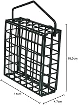 Green Jem Plastic Dual Suet Scraps Wild Bird Feeder Easy Fill Clean view 17