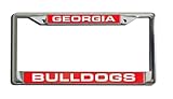 NCAA Laser Cut Chrome License Plate Frame