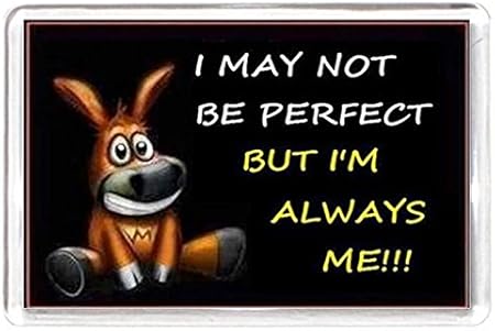 Chien Dessin Animé Sexy Toujours Perfect Me Myself Aimant De