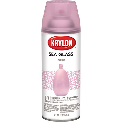 Krylon K09051000 Sea Glass Spray Paint, Rose, 12 Ounce