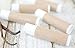 Nakpunar 100 pcs Empty Lip Balm Tubes - BPA Free, Made in USA (White)
