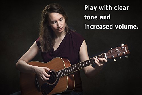 EPIC berry Thumb and Finger Picks - Large - Best for Fingerstyle Acoustic Guitar, Banjo or Ukulele. Includes a Pouch.