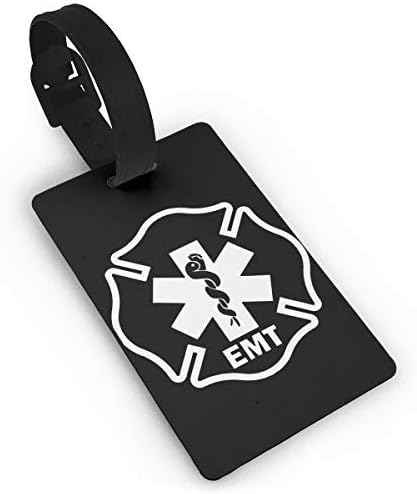 EMT Shield First Responder Military PVC Travel Suitcase ID Labels