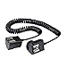 Godox TTL Off Camera Hot Shoe Flash Sync Cable Cord for Nikon Speedlite + CEARI Microfiber Clean Cloth