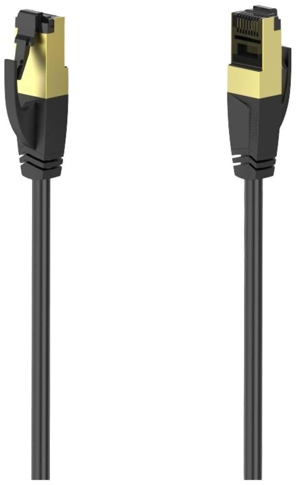 Hama 200693 3.00m CAT-8 Network Cable 40Gbps S/FTP Shielded Halogen-Free, black