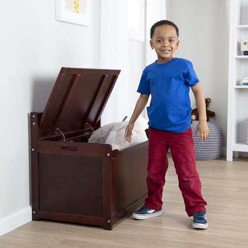 Melissa & Doug Wooden Toy Chest Espresso Pricepulse