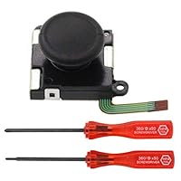 shyln Left and Right 3D Analog Joystick Rocker Thumb Rod Stick with Screwdriver for Switch Joy-con Controller