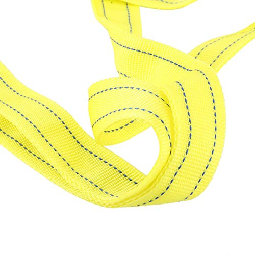 Baynne 5 Tons 4m Car Towing Rope Tow Cable Strap Towing Pull Rope with Hooks for Heavy Duty Car Emergency Rescue Rope - Thumbnail 6