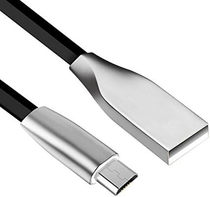 Micro USB Cable,Acevan USB 2.0 Charger Cable 3.3 feet (1 m) Data Cord Ultra Durable Zinc Alloy Tangle-Free for Android Samsung HTC Sony LG and More- Black