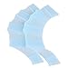 Easyinsmile Mens/Womens/Kids Webbed Swimming Gloves Silicone Soft Eco-friendly Hand Paddles for Swimming Surfing Diving Water Exercise-Increased Water Resistance (L(for men)) (Blue, L(for Men)