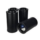 MultiGas Cartridges Replacement Filter, 4 Pack, Adapt IQAir GC MultiGas Air Purifier, by CleanForce