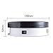 fotoconic White Electric Motorized Rotating Turntable Display Stand for Electrical Product Display, 6 Inch / 15cm Diameter, 40 Pounds Loading for Display