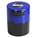 Minivac - 10g to 30 grams Airtight Multi-Use Vacuum Seal Portable Storage Container for Dry Goods, Food, and Herbs - Dark Blue Cap & Black Body