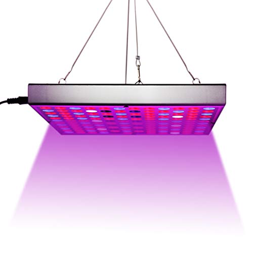 Grow Lights for Indoor Plants,YMTC Full Spectrum 45W LED Grow Plant Light Panel with IR & UV Light Bulb for Succulents Seedlings Flowers Clones Small Plants