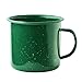asobu Happy Trails Classic Country Camper Coffee and Tea Mug (Green)