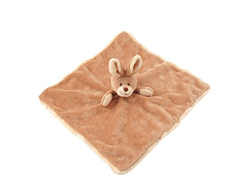 Bukowski Soft Plush Bilkompisarna Bunny Baby Blanket Stuffed Animal Toy 13 X 13"