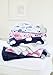 Just Born Plush Blanket, Grey/White/Yellow