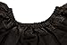 Dancina Cute Infant Tutu for Girls 0-5 Months Black