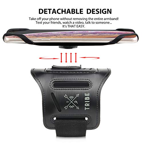 TRIBE Running Phone Holder Sports Armband. iPhone Cellphone Arm Band