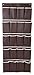 Juvale Hanging Closet Organizer Set - Includes Hanging 4-Shelf, 6-Shelf and 20 Pocket Shoe Storage Set - Space Saving Design for Bedroom Closet Organization - Store Clothes & Shoes -3 Piece Set