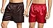 CYZ 2-PK Men's Satin Boxers