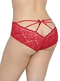 Cage Back Lace Hipster Panty