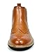 Bruno MARC BERGEN-05 Men's Classic Wing-tip Perforated Leather Lining Chelsea Ankle Boots BROWN SIZE 11