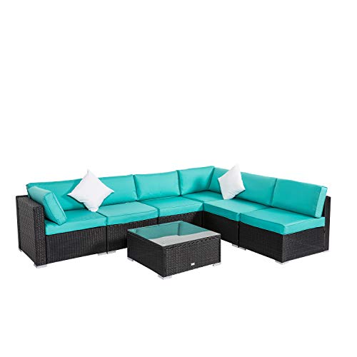 Best patio furniture sectional with table