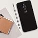 kwmobile Case for OnePlus 6 - Durable Heavy Duty Nylon Back Case Shockproof Protective Cover - Black