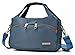Crest Design Waterproof Nylon Crossbody Bags for Women Multi Pocket Shoulder Bag Travel Purse and Handbag