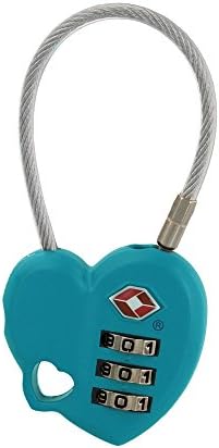 MoDA Travel Easy to Use- TSA Recognized Resettable Combination Lock Luggage Travel Lock