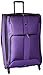 DELSEY PARIS Sky Max Softside Expandable Luggage with Spinner Wheels, Purple, Checked-Large 29 Inch
