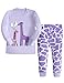 Kidlove Pure Cotton Giraffe Printed Toddler Boys Sleepwear Pajamas Sets Kids Pjs