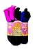 Hot Feet Women's 2 Pairs Heavy Thermal Socks - Thick Insulated Crew for Cold Weather; Shoe Size 4-10.5 (Pink and Blue)