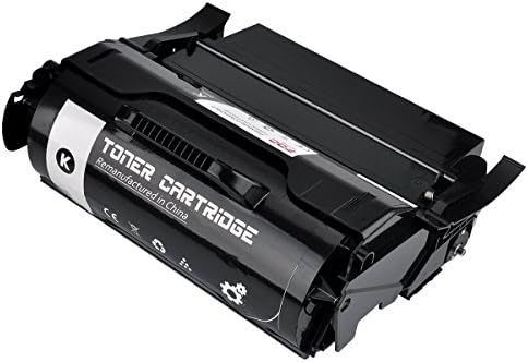 FDC Toner T650H11A T650H21A Remanufactured Toner Cartridge Compatible for Lexmark Laser Printers T650 T652 T654 T650n T650dn T650dtn T652n T652dn T652dtn, 25000 Yield (Black)