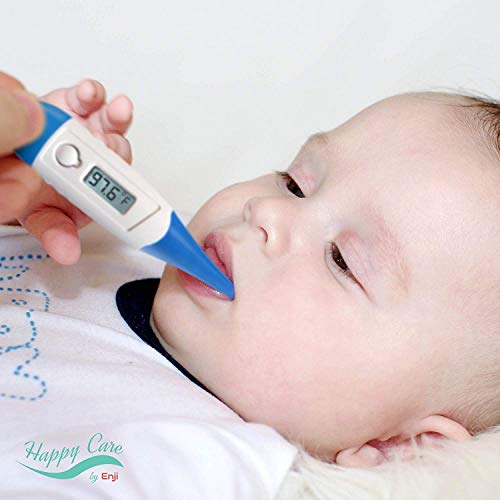 Thermometer Fever Baby Kids Adult - Best Medical Digital Quick 10 Second Reading for Oral Rectal Armpit Underarm, Professional Clinical Detecting Body Temperature Infant Kid Babies Children and Pets