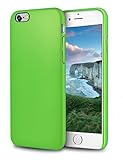 iPhone 6s Case, LoHi iPhone 6 Case Lightweight Slim Snug Fit Bumper Case [Scratch-free] Anti-slip Microfiber Back Cover [Shock Absorption] Matte Case for Apple iPhone 6 6s 4.7 Inch - Green