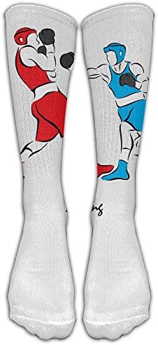 High Socks Boxing Pugilism Boots Long Knee Sock Crew Tube Stockings For Travel And Sport