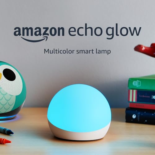 Echo Glow - Multicolor smart lamp, Works with Alexa - View 5