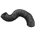 POWERTEC 70128 4-Inch Flexible Dust Collection Hose - Black primary