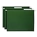 Smead Hanging File Folder with Tab, 1/3-Cut Adjustable Tab, Letter Size, Standard Green, 25 per Box (64035)