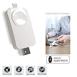 Folding Type Watch Charger,ZDAGO Magnetic Portable Wireless iWatch Charger Compatible for Apple Watch Series 4 3 2 1 44 mm 42 mm 40 mm 38mm