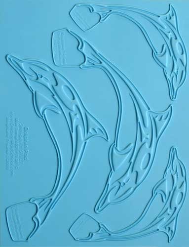Click Here to See More Images Food Grade Silicone Dolphin Mold - Chicago School Of Mold Making - ST027 - Dolphin Pod Showpeel