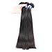 Vivi Babi Hair Brazilian Straight Hair Bundles Virgin Unprocessed Straight Human Hair Brazilian Hair 100g/Bundle Natural Black Color for Women