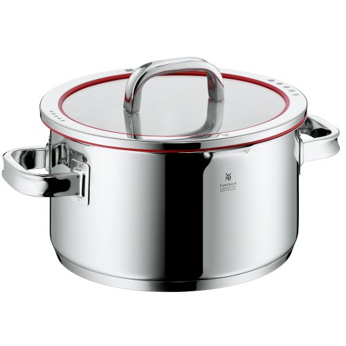 WMF Function 4 High Casserole with Lid, 6-Quart