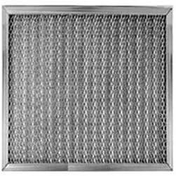 Filtration Manufacturing 0506-12242 Mesh Filter Medium Weight 12"W X 24"H X 2"D, Galvanized Steel - Lot of 2