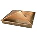 Nuvo Iron Decorative Pyramid Aluminium Post Cap for 5.5