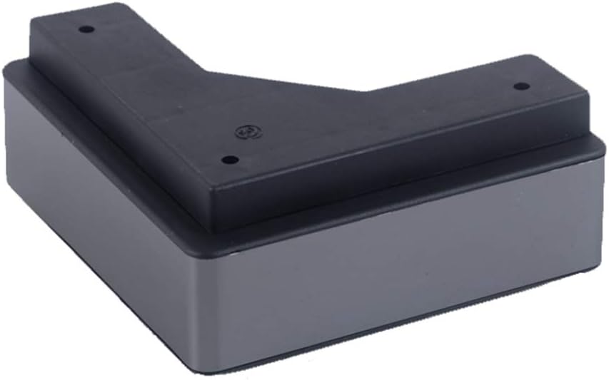 JRPT Patas de muebles 4Piece,6.5Cm de Espesor,Tecnología de Espejo