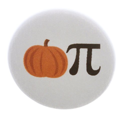 A&T Designs QTY 10 Pumpkin Pi Pie Symbol 1.25